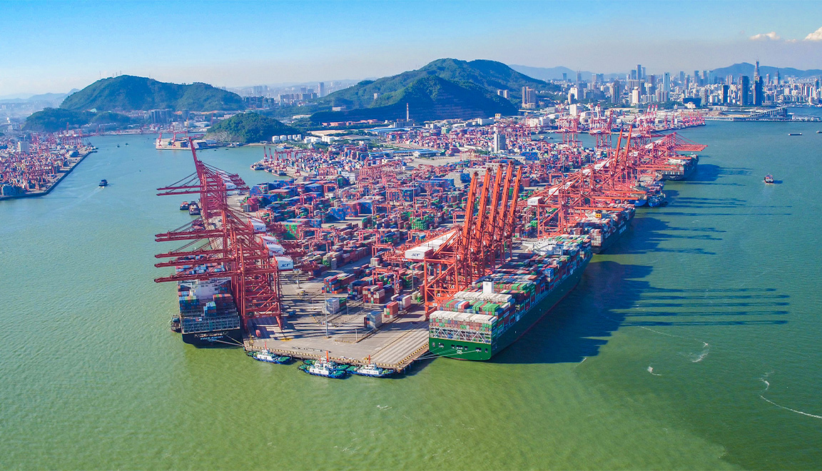 深圳港蛇口港區(qū)三突堤集裝箱碼頭三期工程