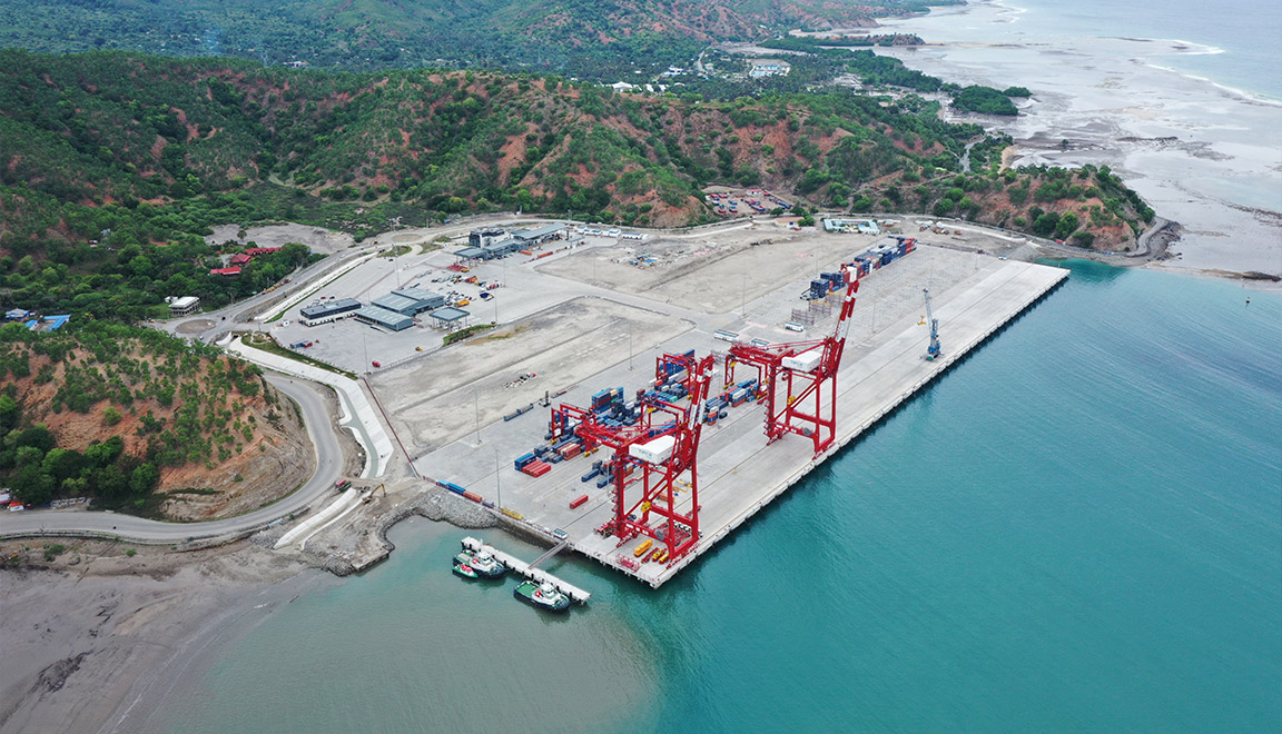 東帝汶Tibar港集裝箱碼頭工程
