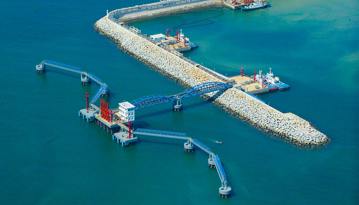 海南煉化項目續建工程成品油碼頭工程