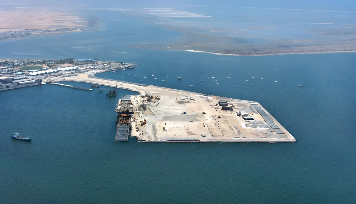 納米比亞鯨灣新集裝箱碼頭工程