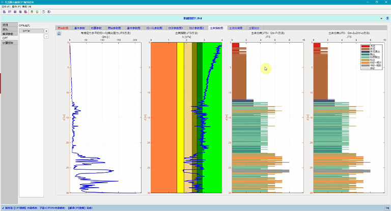 CPTu數(shù)據(jù)解譯軟件